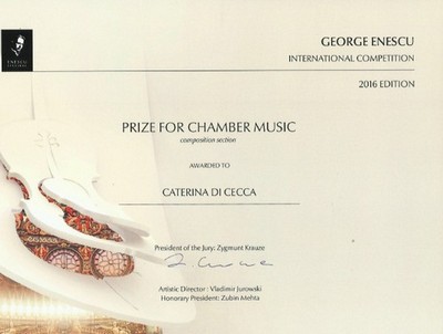 Enescu Prize for Chamber Music